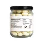 dots espresso beans  white chocolate