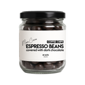 dots espresso beans  dark chocolate