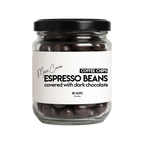 dots espresso beans  dark chocolate