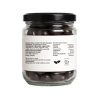 dots espresso beans  dark chocolate