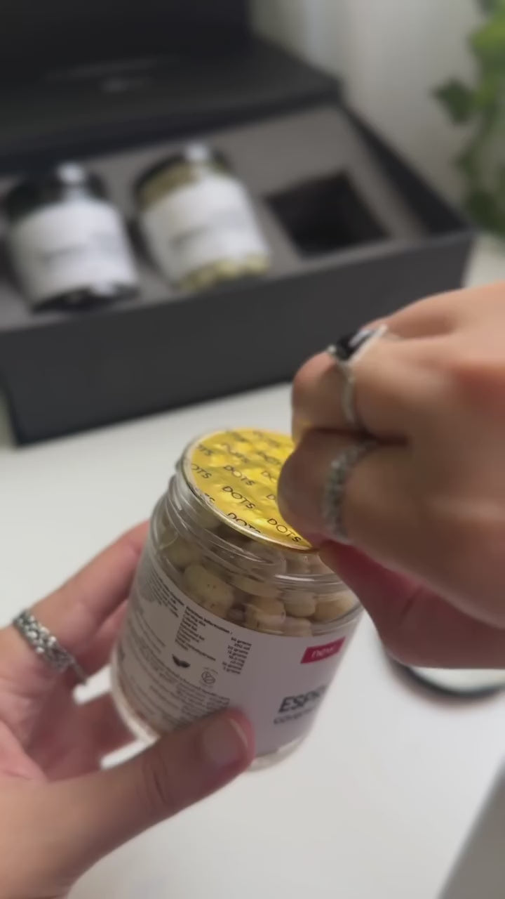 dots signature espresso collection box